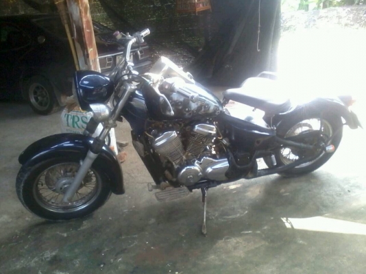 ขายด่วนsteed400ทะเบียน แต่งแนวโรสคิง เครื่องสดๆๆ  เสียงดุๆๆ