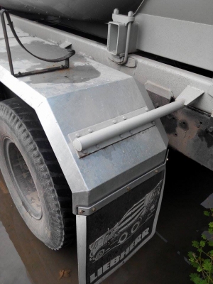 บังโคลนล้อ หลังรถโม่ปูนรุ่นใหม่ ล่าสุด