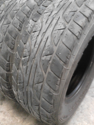265/70R16 DUNLOP GRANDTREK AT3 ตัวหนังสือขาว ชุด 4 เส้น  TEL.081-427-3941