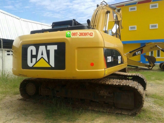 ขายคู่ 2 คัน ไม่แยกขาย รถแคโฮ CAT 320 D 1.627 และ 1,841 ชม.