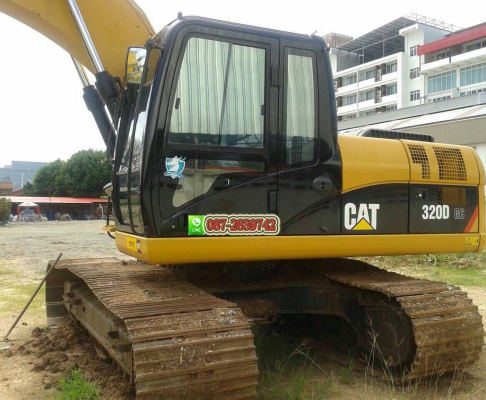 ขายคู่ 2 คัน ไม่แยกขาย รถแคโฮ CAT 320 D 1.627 และ 1,841 ชม.