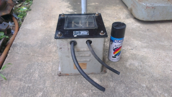 Sell> ขายหม้อแปลงไฟบ้านไทย 220V เป็นไฟญี่ปุ่น 100V. 40 แอมป์ 4 KVA ของญี่ปุ่นแท้ๆครับ