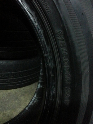 ยาง Bridgestone TURANZA 215/60/16 ปี 10 1 ชุด