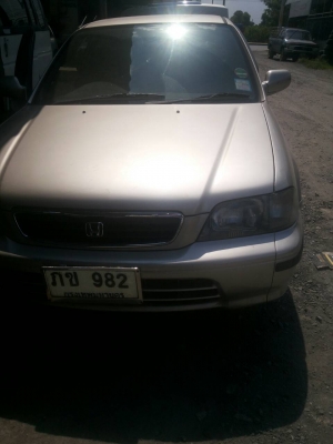 ฮอนด้าชิตี้ปี99เครื่องไฮเปอเกียออโต้ติดแก็สหัวฉีดสภาพสวยพร้อมใช้ มีแอร์แบก เอบีเอส 85000