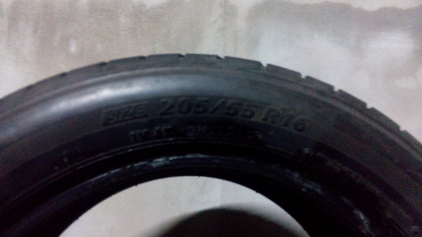 ยาง BS 205/55R16 กลางปี2013 ยาง BS 205/55R16 กลางปี2013