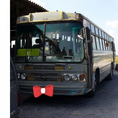 ขายรถบัสเครื่องPE  turboท่ออ้อม  คัชซีเบนซ์