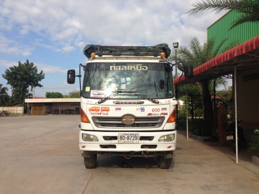 ขาย Hino Mega 320 แม่ลูก 3 มิตร 3 เพลา ดั้ม