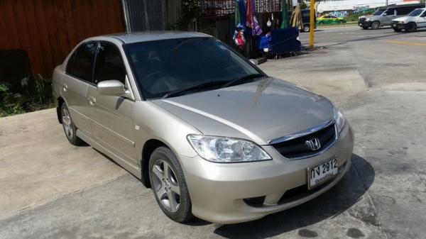 HONDA CIVIC ตาเหยี่ยว ปี 2004 ขายรถสวย ล้อ MAX แอร์เย็น กระจกไฟฟ้า พวงมาลัยพาวเวอร์ เครื่องเดิมๆวิ่งดี ช่วงล่างแน่น เบาะสภาพสวย สีสวย ภายในสภาพดี รถพร้อมใข้งาน จัดไฟแนนได้ ฟรีดาวน์