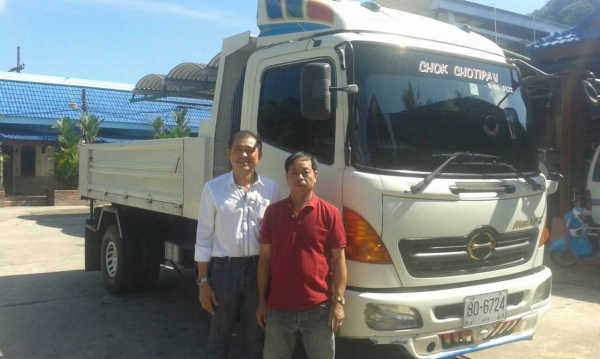 รถบรรทุก 6 ล้อดัมพ์ HINO MEGA FC 150 แรงม้า