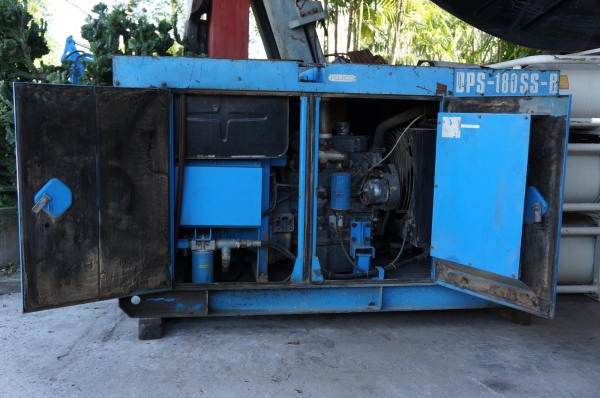 ขายปั๊มลมสกูร DENYO DPS 180 SS-B