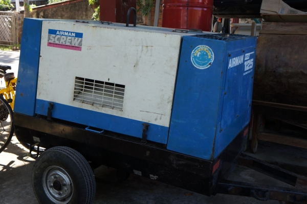 ขายปั๊มลมสกูร AIRMAN PDS 125 SS