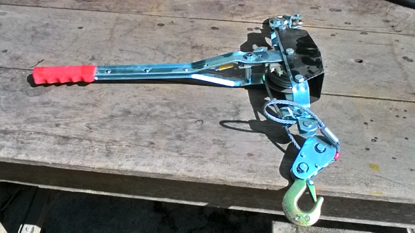 รอกสลิงมือโยก ของเก่าญี่ปุ่นใหม่