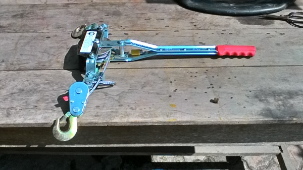 รอกสลิงมือโยก ของเก่าญี่ปุ่นใหม่