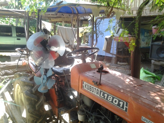 ขายตามสภาพรถไถ18แรงเครื่องดังแหวนนิดหน่อยคูโบต้า