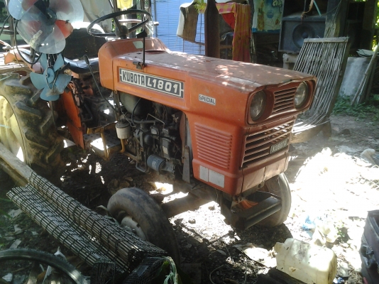 ขายตามสภาพรถไถ18แรงเครื่องดังแหวนนิดหน่อยคูโบต้า