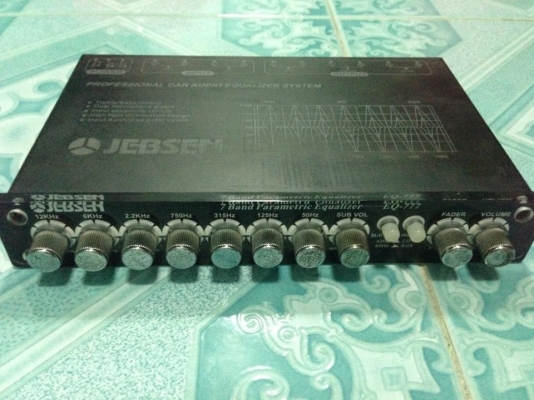 ปรีแอมป์7แบน jebsen มือสองสภาพเดิมใช้ปกติเสียงใช้ได้ ขาย 850 บาท