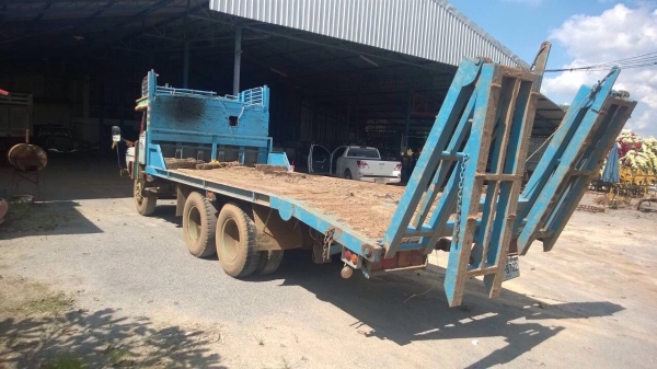 ขายสิบล้อหน้ายาวเทเลอร์รถเกี่ยว เครื่องEH700-165 แรง 1 เพลา ช่วงล่าง FUSO สโลด์กลาง ทะเบียนพร้อม ขายสิบล้อหน้ายาวเทเลอร์รถเกี่ยว เครื่องEH700-165 แรง 1 เพลา ช่วงล่าง FUSO สโลด์กลาง ทะเบียนพร้อม