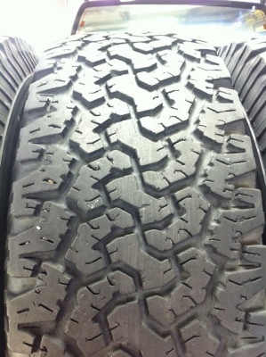 ยาง BF goodrich all terrain ขนาด 265-75R16