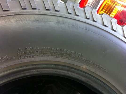 ยาง BF goodrich all terrain ขนาด 265-75R16