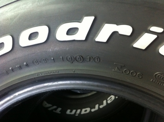 ยาง BF goodrich all terrain ขนาด 265-75R16