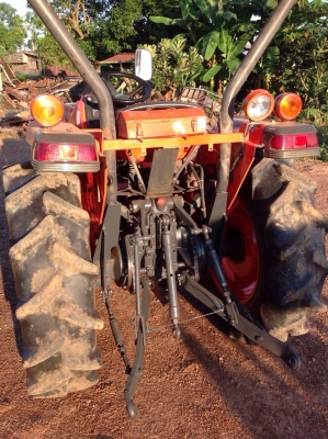 แทรกเตอร์คูโบต้า 3408 สภาพดีเดิมๆ มีผานดันหน้า และ โรตารี่ รถพร้อมใช้งาน