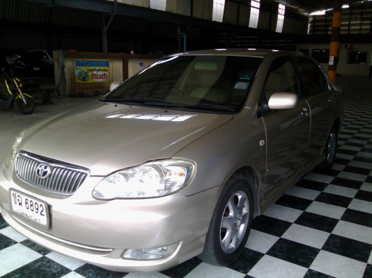 TOYOTA ALTIS1.6Gสภาพเยี่ยมสีรอบคันสวยงาม ปี07