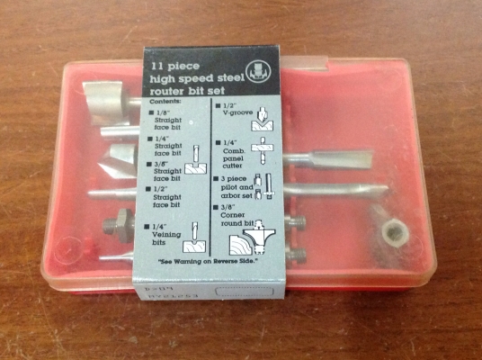 ขายดอกเร้าเตอร์  Craftsman 11 ชิ้น
