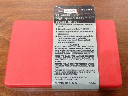 ขายดอกเร้าเตอร์  Craftsman 11 ชิ้น