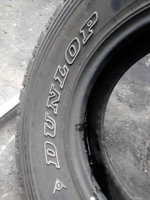 30X9.50R15LT  DUNLOP GRANDTREK AT3 ตัวหนังสือขาว   มี 1 เส้น  TEL.081-427-3941