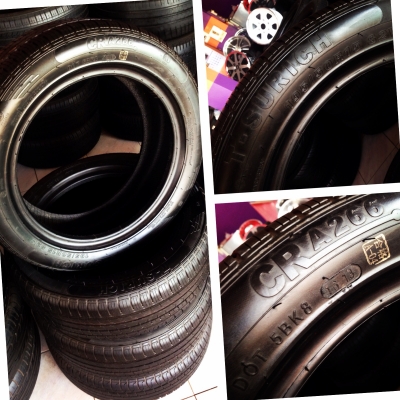 ยางใหม่นำเข้าปี13 195-50-R15 ยกชุด 3,200.-