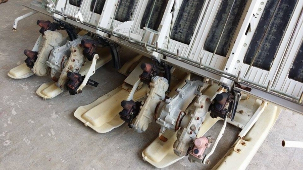 รถปลูกข้าวนั่งขับ KUBOTA เก่าญี่ปุ่น ดำนา 4 แถว สภาพสวย เครื่องยนต์ติดง่าย สภาพพร้อมใช้งาน รถปลูกข้าวนั่งขับ KUBOTA เก่าญี่ปุ่น ดำนา 4 แถว สภาพสวย เครื่องยนต์ติดง่าย สภาพพร้อมใช้งาน