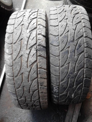 31X10.50R15LT  BRIDGESTONE DUELER A/T  มี 2 เส้น  TEL.081-427-3941