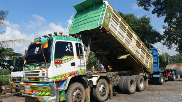 ISUZU FXZ DECA 320 2 คานหน้า ดั๊มเหล็ก รุ่น 50 ปี