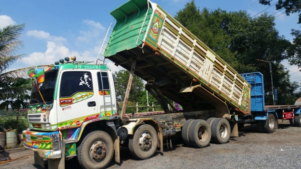 ISUZU FXZ DECA 320 2 คานหน้า ดั๊มเหล็ก รุ่น 50 ปี