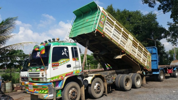 ISUZU FXZ DECA 320 2 คานหน้า ดั๊มเหล็ก รุ่น 50 ปี