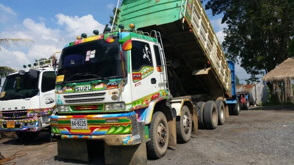 ISUZU FXZ DECA 320 2 คานหน้า ดั๊มเหล็ก รุ่น 50 ปี