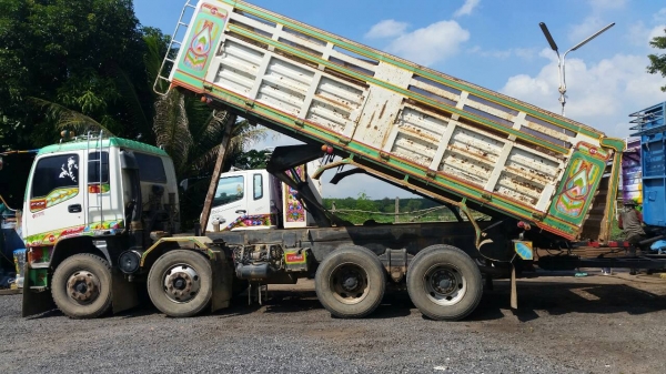 ISUZU FXZ DECA 320 2 คานหน้า ดั๊มเหล็ก รุ่น 50 ปี