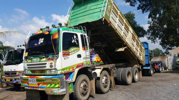 ISUZU FXZ DECA 320 2 คานหน้า ดั๊มเหล็ก รุ่น 50 ปี