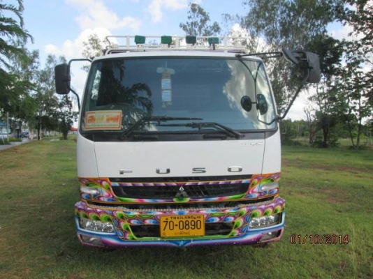 มิตซูฟูโซ่FN-2524  240แรง 10เกียร์โลไฮกระบะพื้นเรียบ แม่ลูกรถปี 2556