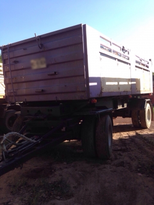 ขายลูกพ่วงเหล็กข้างเรียบ 2 เพลา ยางดี ทะเบียนพร้อม