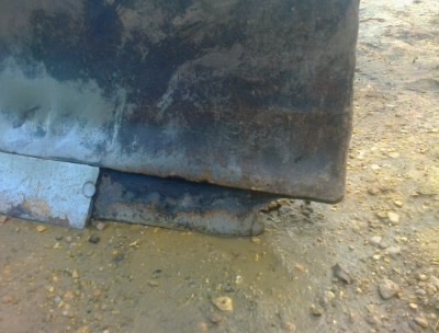 ขายใบดันหน้ารถไถFord ใบดันอย่างเดียวตาม สภาพสนใจ0810076640