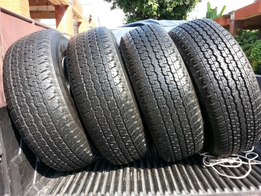 ขายล้อวีโก้ 6 รู ขอบ 16 พร้อมยางปี 12