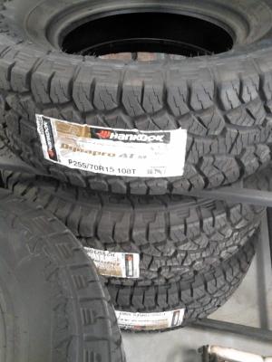 ขอบ 15 ยางใหม่ปี2013  255/70R15  HANKOOK DYNAPRO AT-M   ชุด 4 เส้น   TEL.081-427-3941