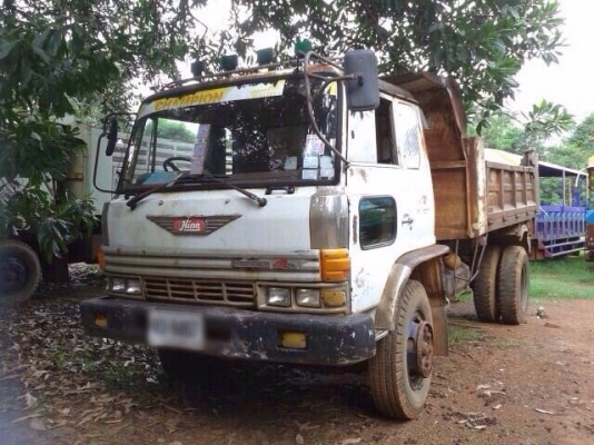 ขายรถบรรทุกหล้อดัมพ์ HINO F18 เครื่อง HO7D-195 แรง ช่วงล่างใหญ่