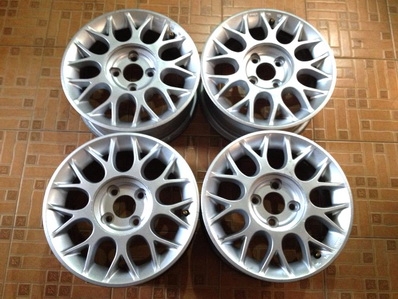 แม็กซ์ ENKEI 14 นิ้ว 4รู100 ไม่มีดุ้งคด สภาพตามรูปเลยครับ ตจว ส่งได้