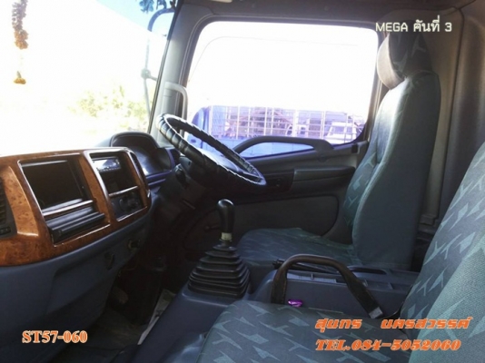 ขายด่วน รถบรรทุก 6 ล้อ HINO MEGA 150 แรงEURO-2 ตู้ 3 บาน รถห้างแท้ สภาพเดิมๆสวย พร้อมใช้สุดๆ ราคาสุดคุ้ม