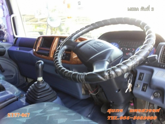 ขายด่วน รถบรรทุก 6 ล้อ HINO MEGA 150 แรงEURO-2 ตู้ 3 บาน รถห้างแท้ สภาพเดิมๆสวย พร้อมใช้สุดๆ ราคาสุดคุ้ม