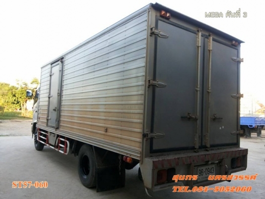 ขายด่วน รถบรรทุก 6 ล้อ HINO MEGA 150 แรงEURO-2 ตู้ 3 บาน รถห้างแท้ สภาพเดิมๆสวย พร้อมใช้สุดๆ ราคาสุดคุ้ม