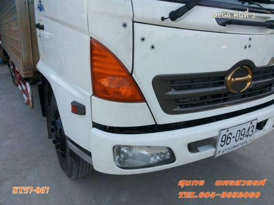 ขายด่วน รถบรรทุก 6 ล้อ HINO MEGA 150 แรงEURO-2 ตู้ 3 บาน รถห้างแท้ สภาพเดิมๆสวย พร้อมใช้สุดๆ ราคาสุดคุ้ม