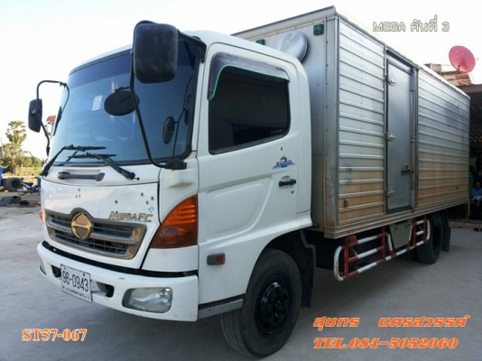 ขายด่วน รถบรรทุก 6 ล้อ HINO MEGA 150 แรงEURO-2 ตู้ 3 บาน รถห้างแท้ สภาพเดิมๆสวย พร้อมใช้สุดๆ ราคาสุดคุ้ม